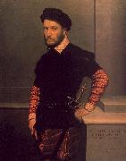 Giovanni Battista Moroni Portrait of the Duke of Albuquerque oil painting artist